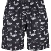 Urban Classics Zwemshorts grijs / zwart / wit