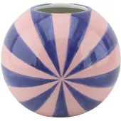 House Vitamin Vase flower vase swirl pink/violet- 20x20x17cm