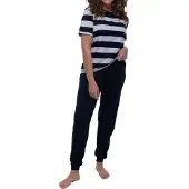 Ammann Pyjama 'Night & Home' blauw