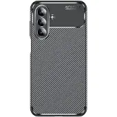 Beline Carbon Armor - Telefoonhoesje - Samsung A26 - Zwart - Schokabsorberend
