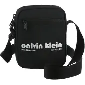 Calvin Klein Jeans Schoudertas zwart / wit