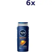 Nivea 6x men Douchegel sport 400 ml