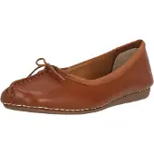 Clarks Ballerina 'Freckle Ice' bruin