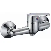 Kuchinox Daisy - Douchekraan - Eenhendel - Chroom - Wandmontage