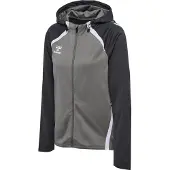 Hummel Sportief sweatvest 'LEAD 2.0' grijs / zwart / wit