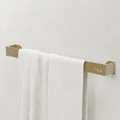 Nortiq T&B handdoekstang - 51,7cm - goud