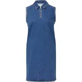 Comma casual identity Blousejurk blauw denim