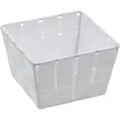 Wenko Opbergmand Wenko Adria Polypropyleen Wit 9x14x14cm