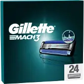 Gillette Mach3 24 mesjes nieuw
