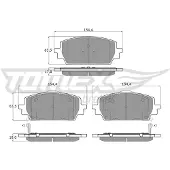 TOMEX Brakes TX 52-56 Wielsnelheidssensor (ABS)