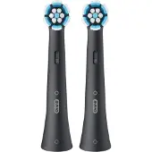 Braun Opzetborstel iO Gentle Cleaning, zwart 2 stuks.