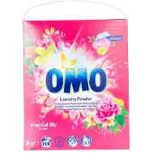 Omo Waspoeder Color Tropical Lilly & Rose 5 kg (100 wasbeurten)