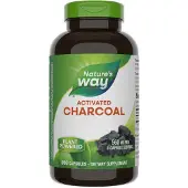 Nature'S Way Houtskool (360 Capsules)