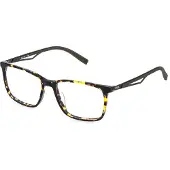 FILA Bril - - VFI995 - Acetaat - Glanzend geelbruin - 55/17/145