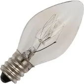 Schiefer E12 Kaars Gloeilamp | 10W 2700K 50lm 220V/240V | Dimbaar