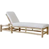 Möbilia ligstoel in teak 200x44 cm