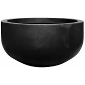 Pottery Pots Bloempot Natural City Bowl L Black 128 x 68 cm
