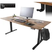 Arebos in hoogte verstelbaar elektrisch bureau 160 x 80 cm met geheugenfunctie