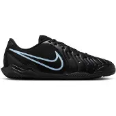 Nike Tiempo Legend 10 Club Zaalvoetbalschoenen (IN) Zwart Lichtblauw
