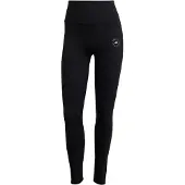 Adidas By Stella Mccartney Sportbroek 'Yoga 7/8' zwart / wit