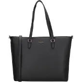 Charm London Birmingham Safiano - Handtas/Schoudertas 15.6'' - Zwart