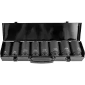 JBM Set Zeskantige Impactdoppen Van 3/4 Inch 8 Stukken