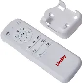 LINDBY plafondventilator Aulo, zwart, DC, stil, Ø 123 cm Aulo, zwart, Woon-/ Eetkamer, metaal, Modern