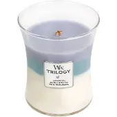 Woodwick Hourglass Trilogy Medium Geurkaars - Calming Retreat - 60 branduren