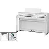 Kawai CA501 Digital Piano Package Satin White