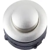 Heidemann 70094 Belknop 1-voudig Vernikkeld 24 V/1 A