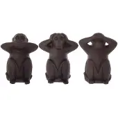 Atmosphera Monkey Standbeeld 3 Eenheden