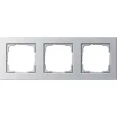 Gira 0213 25 Frame 3-voudig E2, Standaard 55, System 55 Aluminium 1 stuk(s)