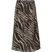 Comma Rok beige / bruin / zwart