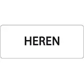 Ivana Tekstbord Heren