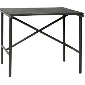Hubsch Villa outdoor tafel small zwart - 142004