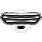 Diederichs 1456247 Ventilatiegrille, bumper