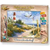 Schipper Duinlandschap met vuurtoren