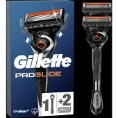 Gillette Fusion Proglide Flexball - Shaver For Men + 2 Spare Heads 3 Pcs