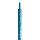 Nyx Professional Make Up Epic Ink Liner Glitz Eyeliner - Intense kleur - Metallic - Tapered Twinkle - 1 ST