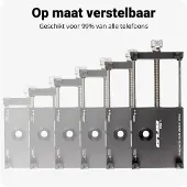 GUB Pro 1 Universele Fiets Telefoonhouder Voor Smartphone Zilver