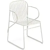 Emu Riviera stapelbare tuinstoel metaal 4 stuks