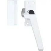 Axa - Raamsluiting - Model 3308 - Aluminium Wit - Afsluitbaar Met Knop - Rs