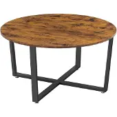 Songmics ModernHome LCT88X Rustieke salontafel, 88 x 47 cm, bruin