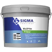 Sigma WallPrim Primer | Muurverfprimer Binnen 10 LTR - Wit