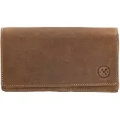 Hide & Stitches Overslag Portemonnee RFID Idaho Bruin