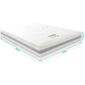 Droommatras Matras traagschuim NASA-Bamboo op micro pocketveren 140x190 dikte 24 cm