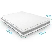 Droommatras Koudschuimmatras INTENSOR 120x210 dikte 24 cm