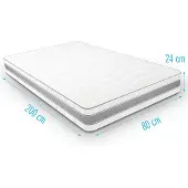 Droommatras Koudschuimmatras INTENSOR 80x200 dikte 24 cm