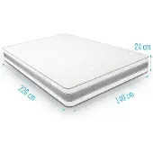Droommatras Koudschuimmatras INTENSOR 140x220 dikte 24 cm
