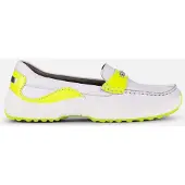 ZOO Adventure Mocassin Dames Mia Wit/Geel-Schoenmaat 37